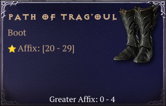 Path of Trag'oul [ ⭐️ Affix: HIGH ROLL]