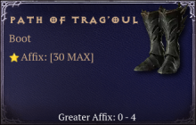 Path of Trag'oul [ ⭐️ Affix: MAX ROLL]