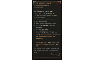 The Umbracrux [ ⭐️ Affix: HIGH ROLL]