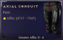 Axial Conduit [ ⭐️ Affix: HIGH ROLL]