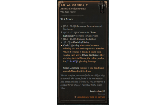 Axial Conduit [ ⭐️ Affix: HIGH ROLL]