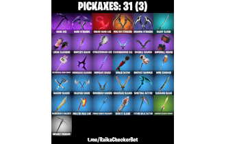 UNIQUE - Vivi Chroma, Era [36 Skins, 50 Vbucks, 31 Axes, 22 Emotes, 20 Gliders and MORE!]