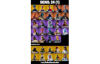 UNIQUE - OG Stw,  Prodigy  [24 Skins, 25 Axes, 31 Emotes, 29 Gliders and MORE!]