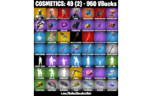 UNIQUE - Eon,  Paradigm (Reality-659)  [4 Skins, 950 Vbucks, 12 Axes, 10 Emotes, 11 Gliders and MORE!]