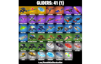 UNIQUE -  Take The L ,  [33 Skins, 1300 Vbucks, 26 Axes, 42 Emotes, 41 Gliders and MORE!]