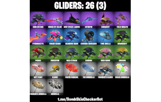 UNIQUE -  The Reaper ,  OG STW  [32 Skins, 750 Vbucks, 26 Axes, 30 Emotes, 26 Gliders and MORE!]