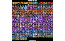 UNIQUE - Glow, Blue Team Leader  [230 Skins, 137 Axes, 120 Emotes, 112 Gliders and MORE!]