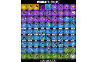 UNIQUE - Galaxy,  Fresh  [138 Skins, 700 Vbucks, 81 Axes, 98 Emotes, 62 Gliders and MORE!]