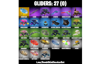 UNIQUE - The Reaper,  Blue Squire  [27 Skins, 22 Axes, 29 Emotes, 27 Gliders and MORE!]