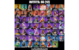 UNIQUE -  John Wick , Cuddle Team Leader  [55 Skins, 57 Axes, 82 Emotes, 50 Gliders and MORE!]