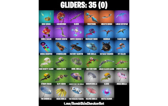 UNIQUE -  Peter Griffin , Kado Thorne [20 Skins, 32 Axes, 25 Emotes, 35 Gliders and MORE!]