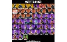 UNIQUE - The Reaper, Elite Agent  [51 Skins, 36 Axes, 56 Emotes, 57 Gliders and MORE!]