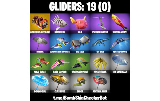 UNIQUE - Travis Scott,  Gold Midas [16 Skins, 20 Axes, 16 Emotes, 19 Gliders and MORE!]