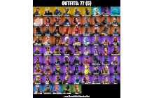 UNIQUE - The Reaper, Blue Squire  [77 Skins, 50 Axes, 74 Emotes, 62 Gliders and MORE!]