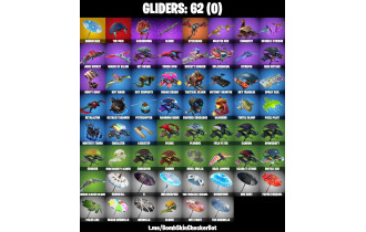 UNIQUE - The Reaper, Blue Squire  [77 Skins, 50 Axes, 74 Emotes, 62 Gliders and MORE!]