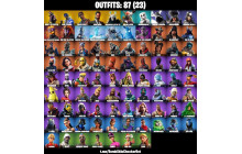 UNIQUE - Travis Scott,  Laguna  [87 Skins, 48 Axes, 73 Emotes, 61 Gliders and MORE!]