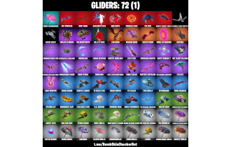 UNIQUE - Snap,  Joey  [68 Skins, 79 Axes, 52 Emotes, 72 Gliders and MORE!]