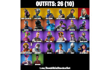 UNIQUE - The Reaper, Blue Squire  [26 Skins, 22 Axes, 36 Emotes, 19 Gliders and MORE!]