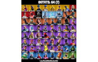 UNIQUE - Fresh , Take The L  [65 Skins, 65 Axes, 88 Emotes, 69 Gliders and MORE!]