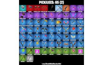 UNIQUE - Fresh , Take The L  [65 Skins, 65 Axes, 88 Emotes, 69 Gliders and MORE!]