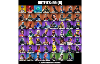 UNIQUE - Blue Team Leader, Calamity [54 Skins, 46 Axes, 50 Emotes, 51 Gliders and MORE!]