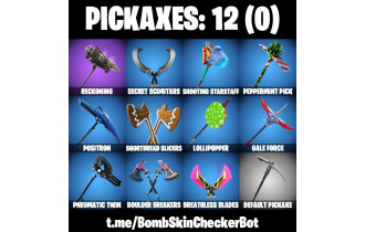 UNIQUE - Trilogy, Carbide  [9 Skins, 12 Axes, 10 Emotes, 13 Gliders and MORE!]