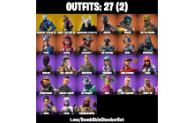 UNIQUE - Fresh , Drift  [27 Skins, 21 Axes, 24 Emotes, 24 Gliders and MORE!]