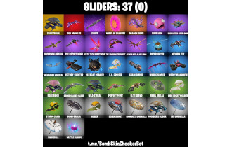 UNIQUE - Prodigy, Ronin  [36 Skins, 39 Axes, 23 Emotes, 37 Gliders and MORE!]