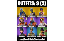 UNIQUE - Sparkle Specialist, Take The L  [9 Skins, 6 Axes, 10 Emotes, 10 Gliders and MORE!]