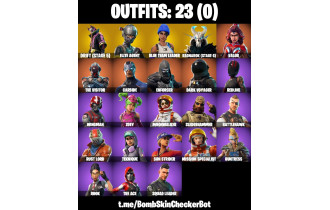 UNIQUE - Blue Team Leader, Take The L  [23 Skins, 12 Axes, 20 Emotes, 16 Gliders and MORE!]