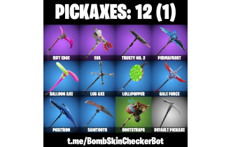 UNIQUE - Blue Team Leader, Take The L  [23 Skins, 12 Axes, 20 Emotes, 16 Gliders and MORE!]