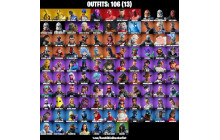 UNIQUE - Prodigy,  Sultura  [106 Skins, 99 Axes, 95 Emotes, 110 Gliders and MORE!]