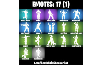 UNIQUE -  Point Patroller, Red Strike  [15 Skins, 14 Axes, 17 Emotes, 20 Gliders and MORE!]