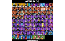 UNIQUE - Great Emotes, OG STW  [88 Skins, 78 Axes, 127 Emotes, 82 Gliders and MORE!]