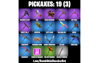 UNIQUE - The Reaper, Take The L  [24 Skins, 19 Axes, 32 Emotes, 23 Gliders and MORE!]