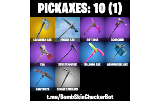 UNIQUE - Leviathan Axe , Take The L  [10 Skins, 10 Axes, 14 Emotes, 18 Gliders and MORE!]