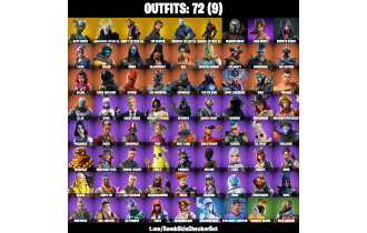 UNIQUE - The Reaper, Take The L  [72 Skins, 53 Axes, 68 Emotes, 59 Gliders and MORE!]