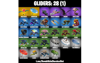 UNIQUE - The Reaper,  Take The L [46 Skins, 21 Axes, 38 Emotes, 28 Gliders and MORE!]