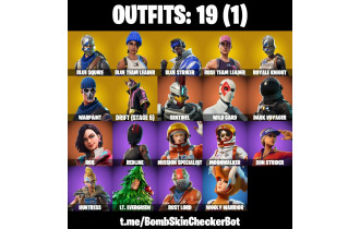 UNIQUE - Blue Squire,  Take The L [19 Skins, 15 Axes, 23 Emotes, 29 Gliders and MORE!]