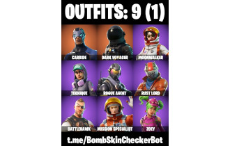 UNIQUE - Take The L,  [9 Skins, 7 Axes, 11 Emotes, 9 Gliders and MORE!]