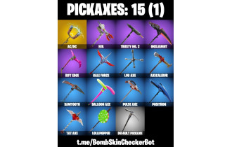 UNIQUE - Black Knight,  AC/DC  [28 Skins, 15 Axes, 28 Emotes, 21 Gliders and MORE!]