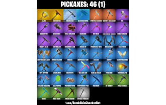 UNIQUE - Black Knight,  AC/DC  [66 Skins, 1630 Vbucks, 46 Axes, 65 Emotes, 55 Gliders and MORE!]