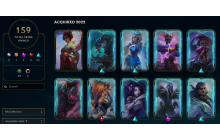 UNIQUE - Unranked - 1x Ultimate Skin [159 Skins, 157 Champs, 128331 BE, 255 LVL, 3 RP and MORE!]