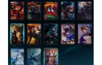 UNIQUE - Unranked - 5x Legendary Skins [43 Skins, 101 Champs, 1865 BE, 78 LVL, 15 RP and MORE!]