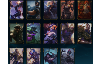 UNIQUE - Unranked - 1x Mythic Skin [40 Skins, 97 Champs, 13924 BE, 111 LVL, 15 RP and MORE!]