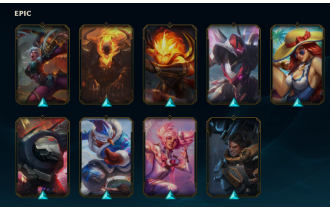 UNIQUE - Unranked - 1x Mythic Skin [36 Skins, 95 Champs, 6653 BE, 97 LVL, 15 RP and MORE!]