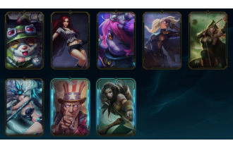 UNIQUE - Unranked - 1x Ultimate Skins [27 Skins, 46 Champs, 13328 BE, 109 LVL, 110 RP and MORE!]