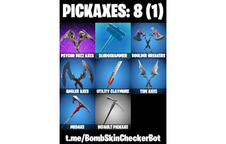 UNIQUE - Psycho Bandit,  [11 Skins, 8 Axes, 15 Emotes, 12 Gliders and MORE!]