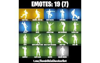 UNIQUE - Take The L,  [9 Skins, 7 Axes, 19 Emotes, 14 Gliders and MORE!]