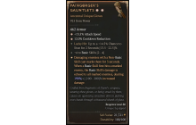 Paingorger's Gauntlets[*DMG 190 | *12 CDR | *13.5 ATKSPD | 4 BasicSkills | 14.5 LH:Stun]